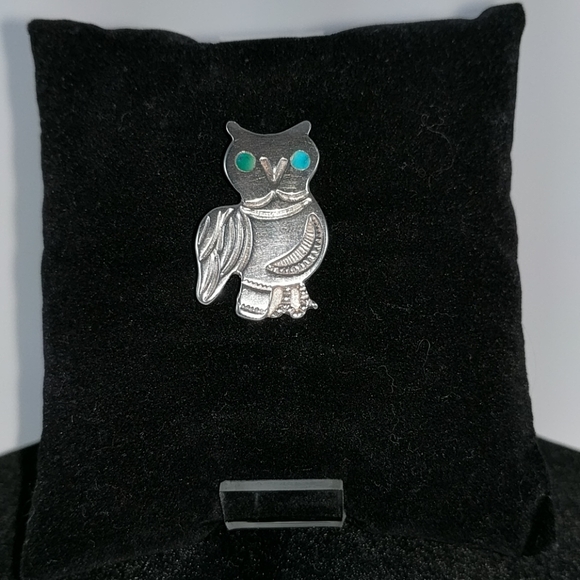 Vintage Jewelry - 🇨🇦Vintage Southwest Native American Owl Brooch